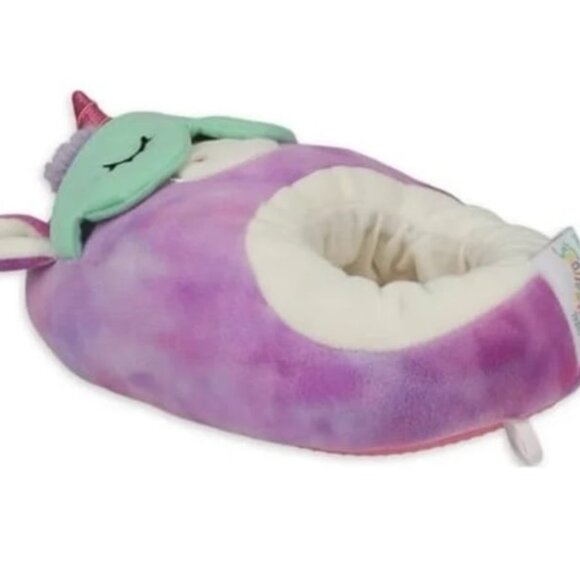 Girls Lola The Unicorn Plush Slipper, Junior Sizes 4-5 - Picture 4 of 6